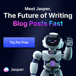 Framtidens blogg skrivande är här med jasper ai.